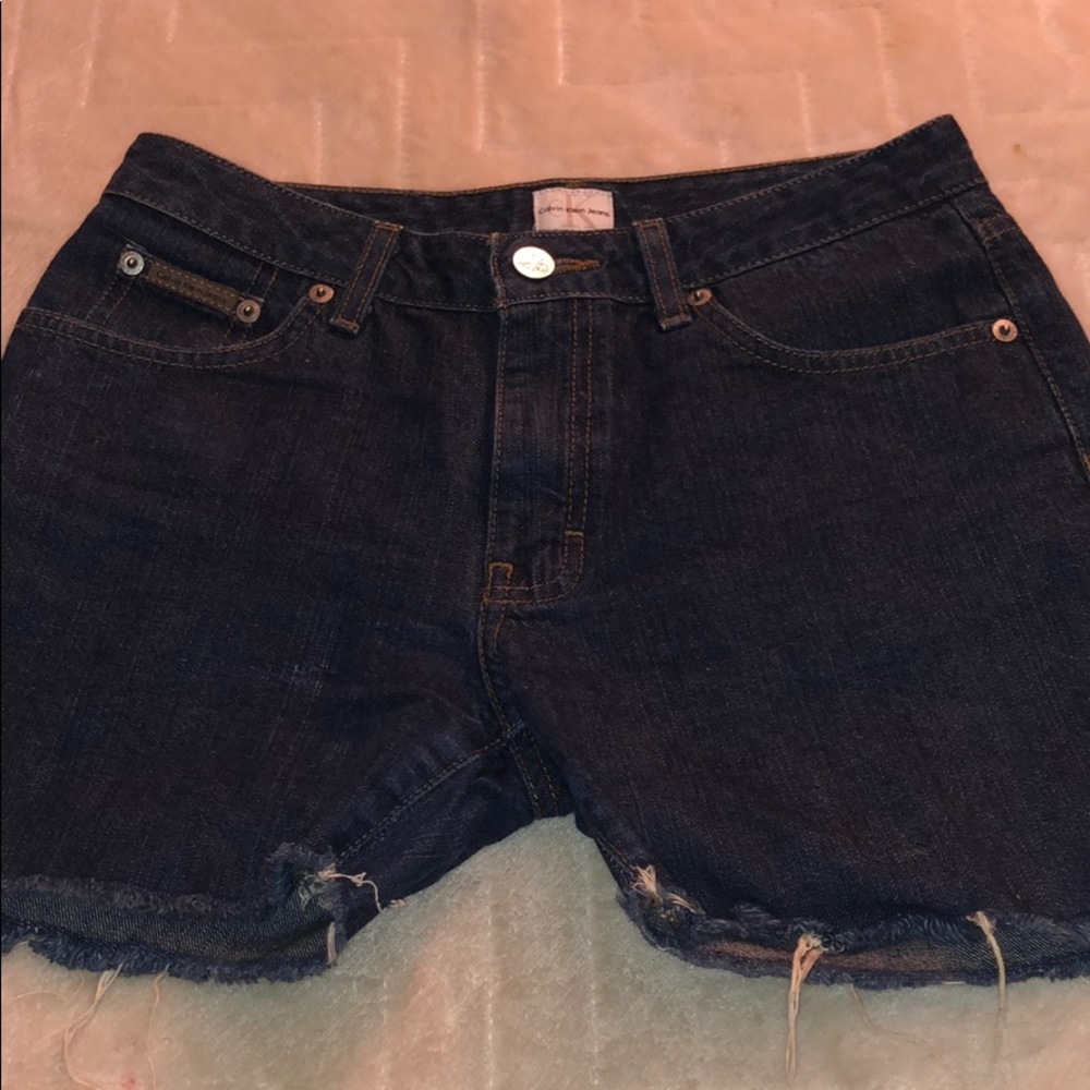 CALVIN KLEIN JEAN SHORTS